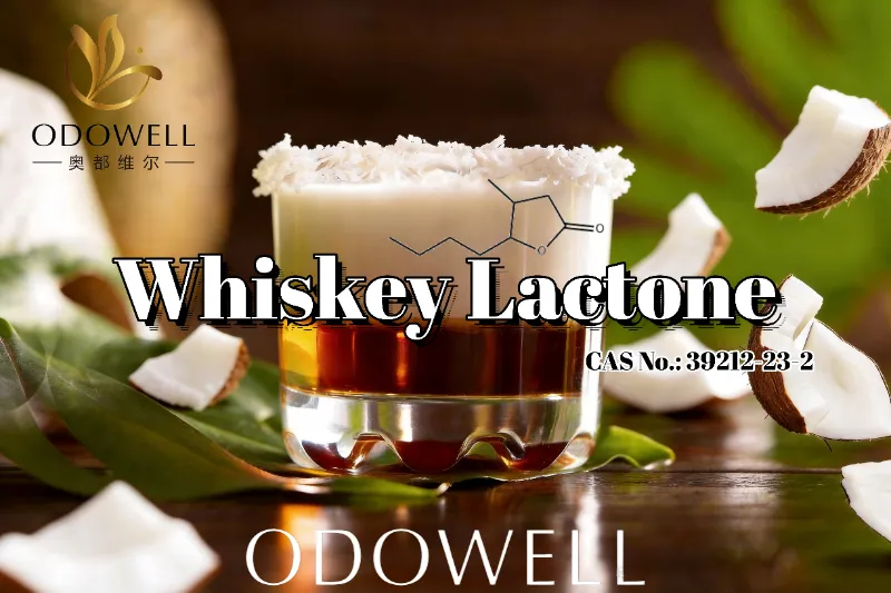 ​ODOWELL empfiehlt Whisky-Lacton für Anwendungen mit fassgereiftem, Kokosnuss- und Röstgeschmack