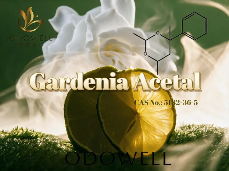 ​ODOWELL empfiehlt Gardenia-Acetal für Anwendungen mit frischen Zitrus-Gardenia-Duftstoffen